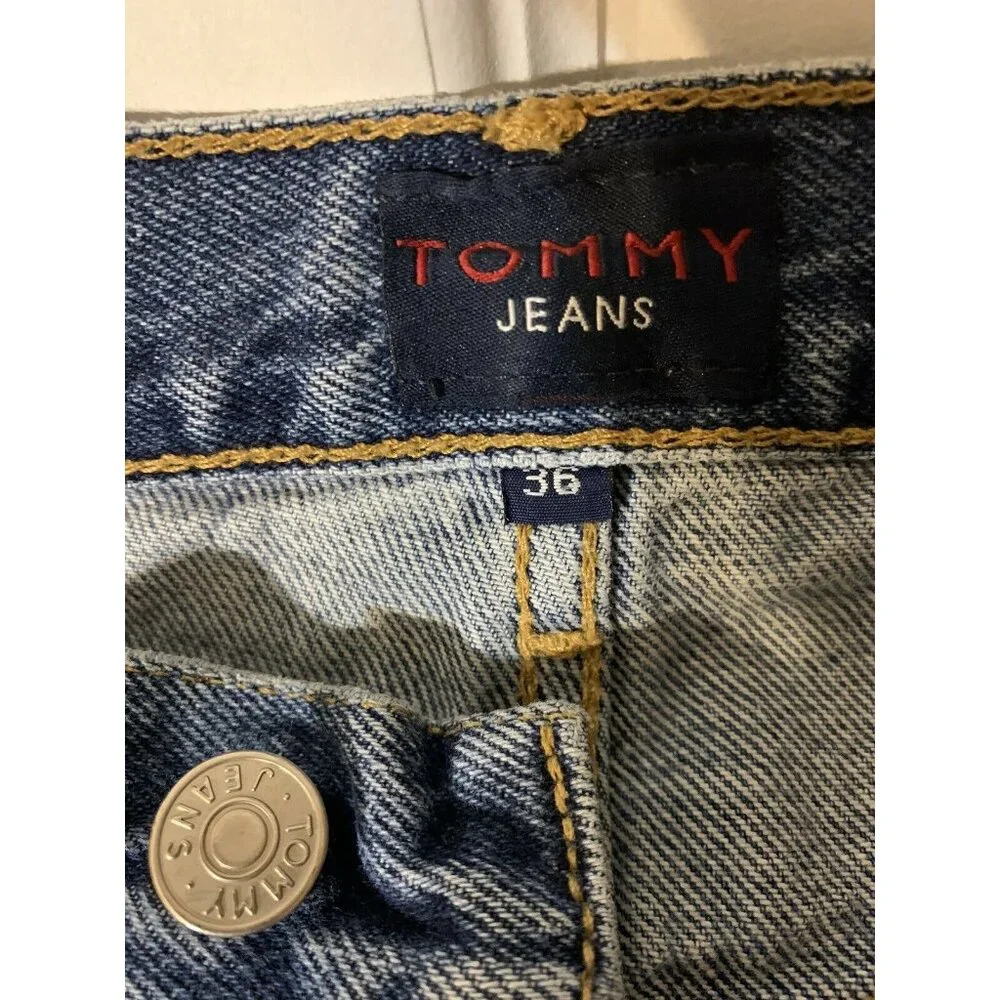 Vtg Tommy Hilfiger Jean Denim shorts Men’s Sz 36 Mens‎ Blue